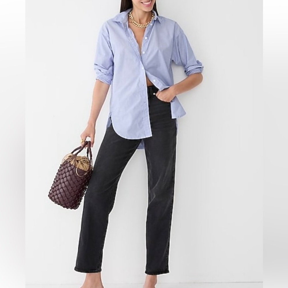 J Crew high rise straight